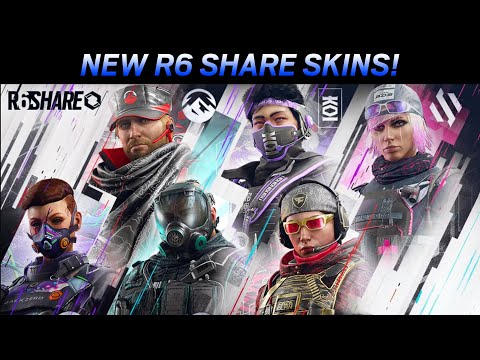NEW R6 SHARE SKINS! - Rainbow Six Siege Dread Factor