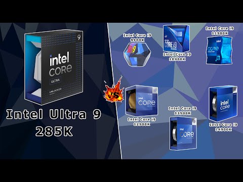 Intel Ultra 9 285K | 35 Benchmarks | Charts | Core i9 14900K vs 13900K vs 12900K vs 11900 vs 10900K