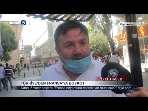 KANAL 5 ÖZEL HABER - TÜRKİYE’DEN FRANSA'YA BOYKOT