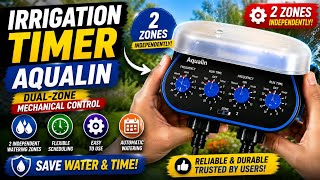 Aqualin Zweizonen Mechanische Bewässerungsuhr: Test & Anleitung