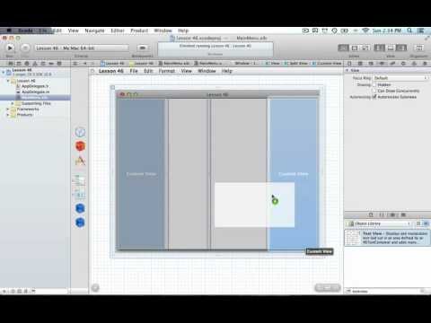 Cocoa Programming L46 - NSSplitView