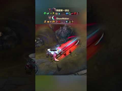 Challenger outplay!! Showmaker Yone VS poppy/ League of Legends #shorts