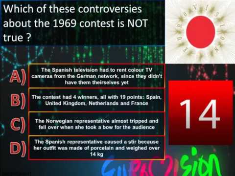Eurovision Trivia Quiz *Question 14: 1969*