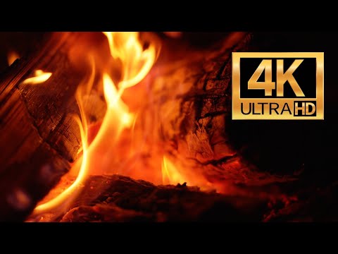 Relaxing Fireplace Sounds (8 HOURS white noise) With Calming Sounds From The Wilderness of Alaska