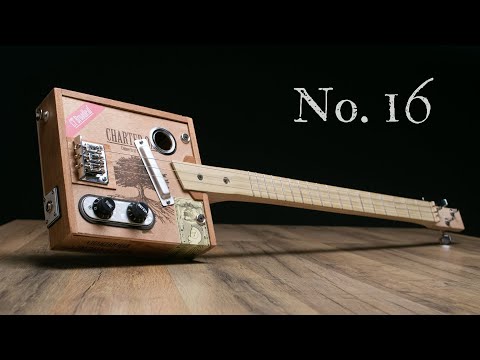 Flintwood 3-String Cigar Box Guitar 2020 Natural image 6