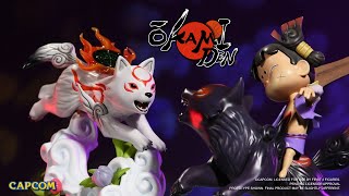 Okamiden - Chibiterasu vs. Dark Chibiterasu & Possessed Kuni Painted Statue [Standard Edition] video 1