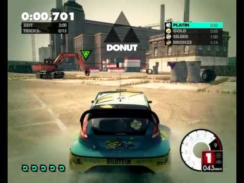 DiRT 3 - Gymkhana Sprint 03 [Platinum Medal] - done in 0:49.400 - DC Compound