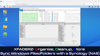 XFaderz OCS: Sync Windows Files/Folders with Synology (Network Attached Storage)