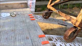 How To Load Or Unload Heavy Things To Truck/Ute Bed