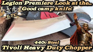 Legion Premiere Look at the Tivoli Heavy Duty Chopper in 440c steel