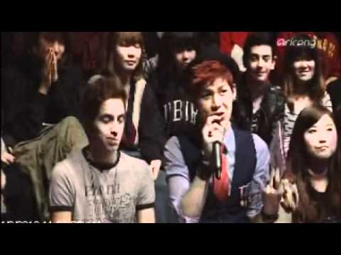 120403 Simply K-Pop E04 - Hanbyul (Ledapple) MC Cut