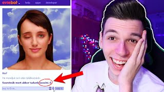 MIT AKARHAT TŐLEM? 😏 ÉviBot Az Új Cleverbot!
