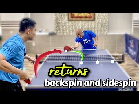 How to do Forehand Short Touch with Short Pips | Mr.Sharad Top Veteran Australia 🇦🇺