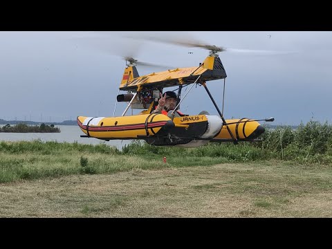 Janus flying suitcase helicopter