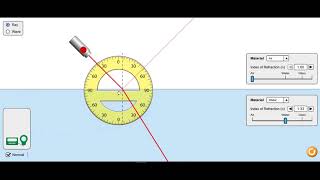 Law of Reflection (PhET simulation)