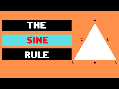 Finding Angles Using The Sine Rule