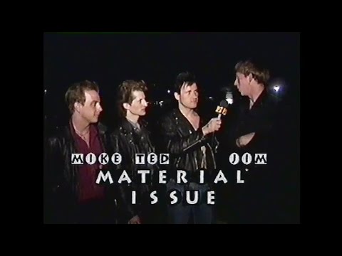 Thumbnail for Material Issue - Interview at KUKQ's "Birthday Bash '91" for MTV's "120 Minutes" by Material Issue