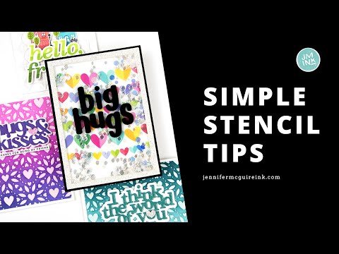 Simple Stencil Tips!