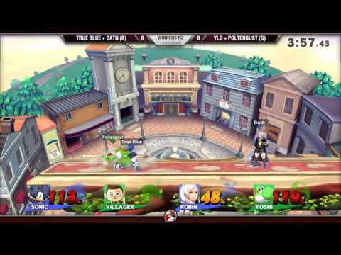 Vitality Doubles 7/30/16 - Winners R2 - TrueBlue/Dath vs. YLD/Poltergust - Smash 4