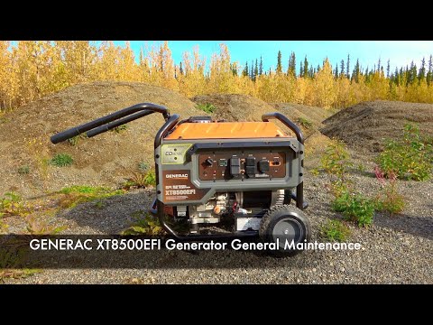 GENERAC XT8500EFI  Generator Maintenance.