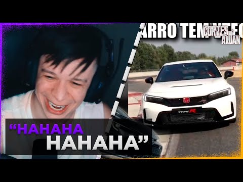 ARUAN REAGE A AVALIAÇÃO DA ZUEIRA #12- CIVIC TYPE-R 2023 (ZUEIRA INSANA) - Cortes do Aruan