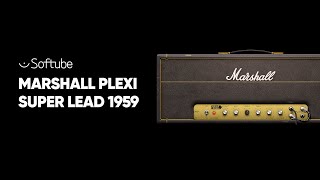 Video thumbnail for Marshall Plexi Super Lead 1959 Plug-in – Softube by SoftubeStudios