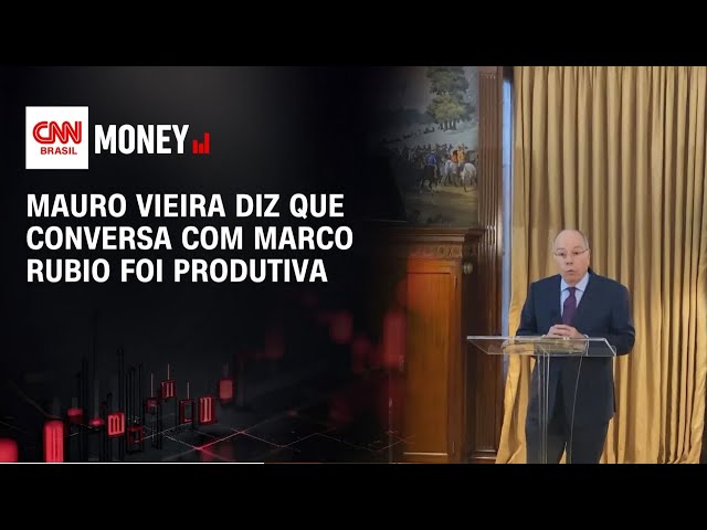 “Prevaleceu atitude construtiva com Rubio”, diz Mauro Vieira após reunião | FECHAMENTO DE MERCADO