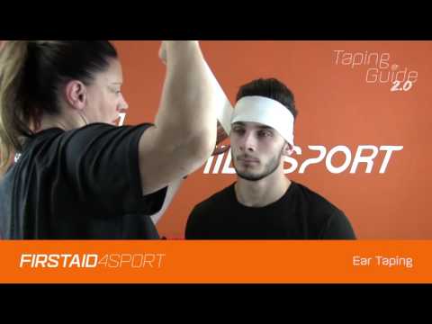 Ear Taping for Rugby