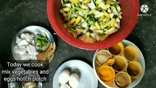 Mix Vegetables And Eggs Hotchpotch — Santali Tribe