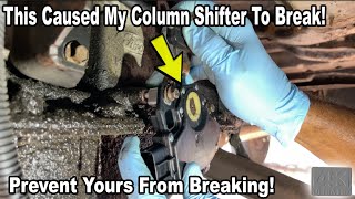 Ford F250-F350 Superduty Neutral Safety Switch Replacement Detailed Video! Broken Shift Column Issue