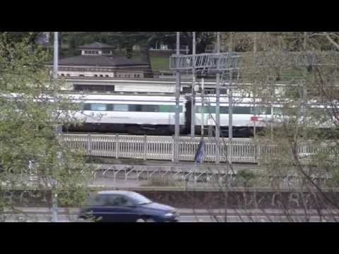 incrocio tra ETR524 TiLo ed ETR470 SBB - Monza 04/04/2015