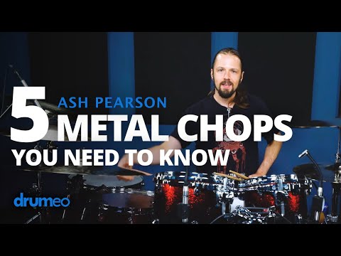 5 Metal Chops You Need To Know (Drum Lesson)
