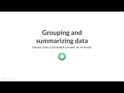 Python Tutorial Grouping And Summarizing Data