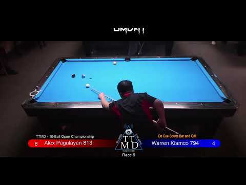 Alex Pagulayan vs Warren Kiamco: TTMD 10-Ball Open Championship 2021
