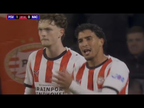 Couhaib Driouech Goal 🔥| PSV vs NAC Breda 2-2 | Highlights | Eredivisie 2026/2027