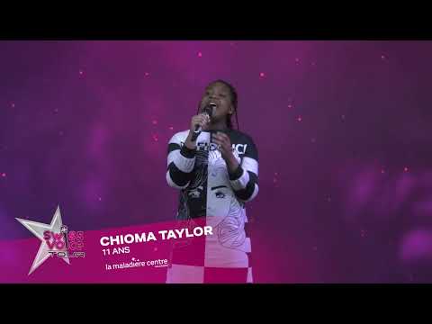 Chioma Taylor 11 ans - Swiss Voice Tour 2022, La Maladière centre, Neuchâtel