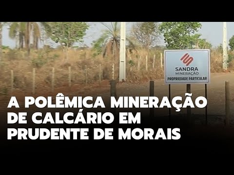 Mineração de calcário causa polêmica em Prudente de Morais (MG)