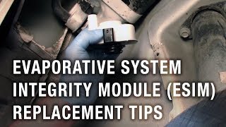 Evaporative System Integrity Module (ESIM) Replacement Tips