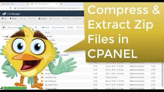 How to Compress and Extract Zip Files in CPanel File Manager