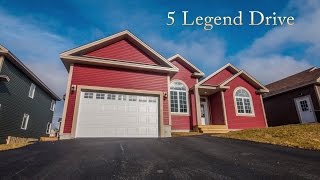 preview picture of video '5 Legend Drive, Paradise, Newfoundland | Island View Estates'