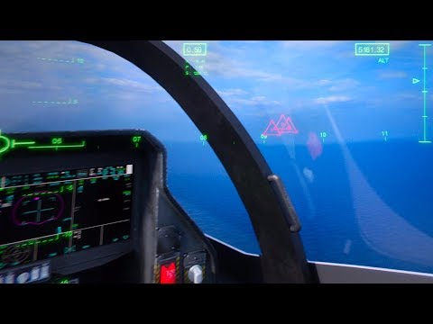 HMDS III F-35 Pilot Helmet Inside CGI Views Lightning II Aircraft