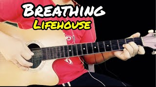 Breathing - Lifehouse | Guitar Tutorial With Tabs, Lyrics and Chords