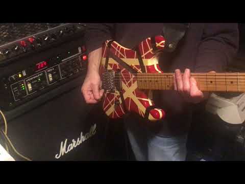 Tokai EVH Super Edition 1984 Black and Red Graphic image 15