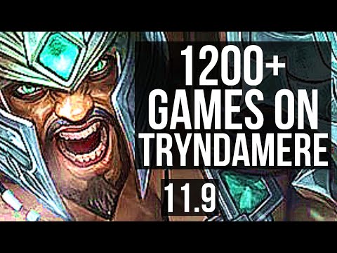 TRYNDAMERE vs VIEGO (MID) | 3.1M mastery, 1200+ games, 5/1/3 | NA Master | v11.9
