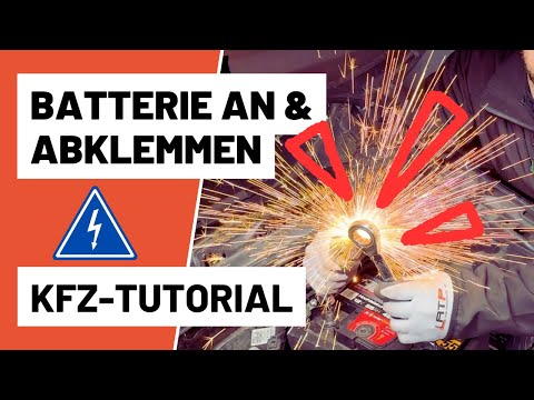 ⚡️🔋 Auto Batterie an- und abklemmen – Das ultimative KFZ-Tutorial