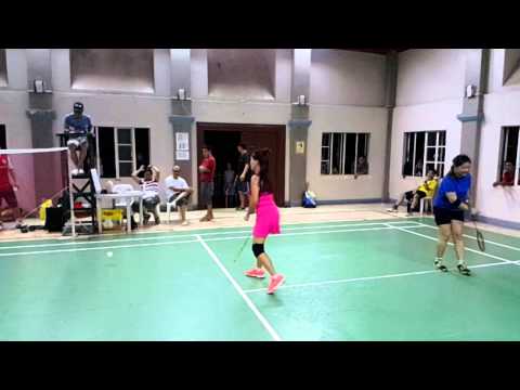11th Laguna Bel-Air Badminton Tournament - Melai and Val SlowMo