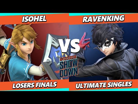 Scrims Showdown 89 Losers Finals - Isohel (Link) Vs. Ravenking (Joker) Smash Ultimate - SSBU