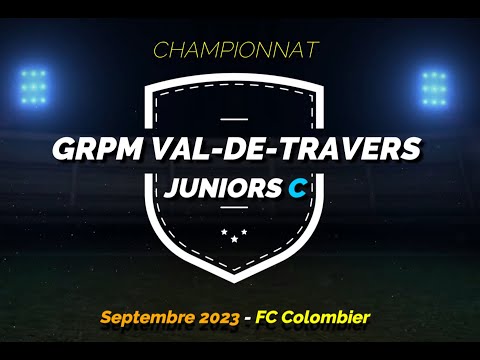 Juniors C : FC Colombier - Grpm Val-de-Travers I