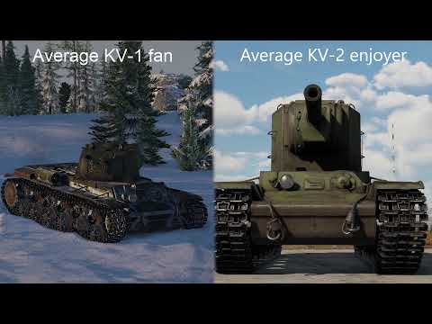KV-1 fan vs KV-2 enjoyer