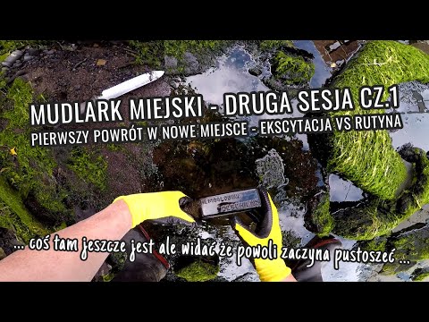 108 "Mudlark miejski - Druga sesja cz.1. Słońce, muł, glony i butelki - czego chcieć więcej!"